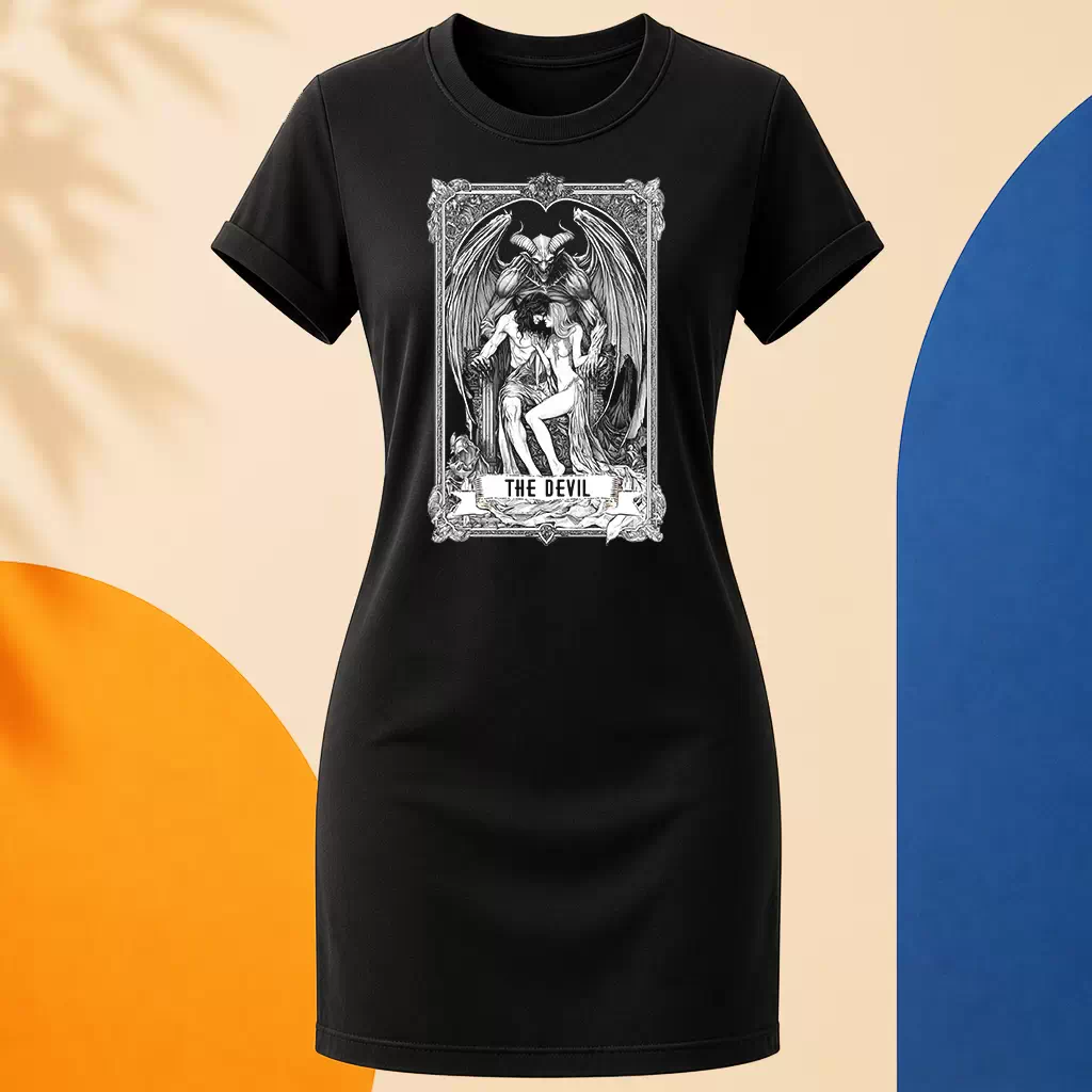 Šaty - The Devil - Ďábel - Tarot - Velká Arkána